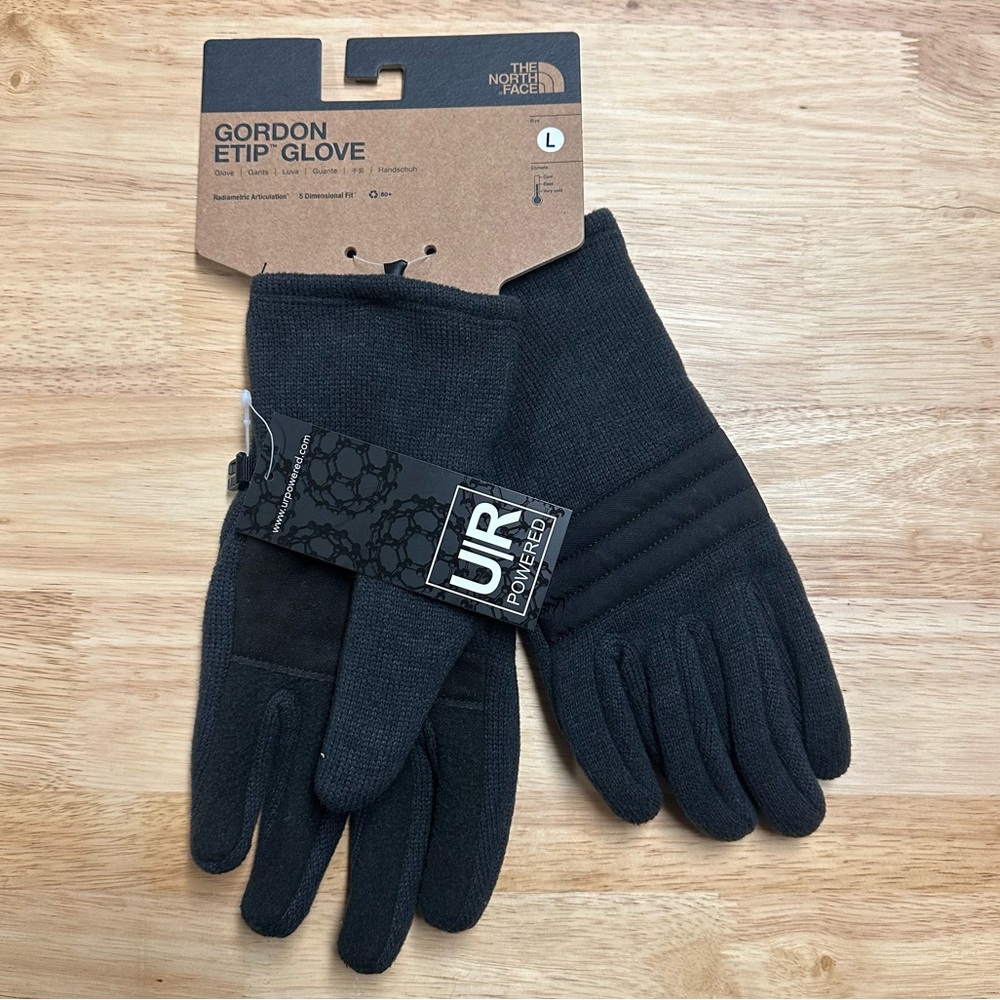 The North Face Men's Gordon Etip Gloves-Black - Picture 2 of 12